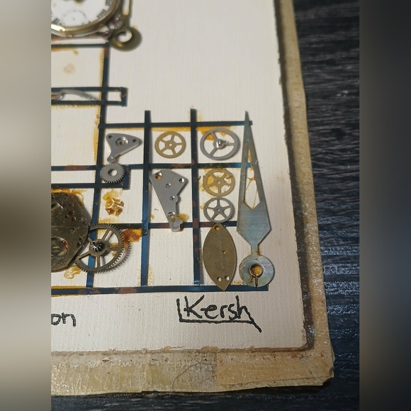 Vintage L. Kersh of London Horological Collage of Big Ben London - Picture 10 of 12